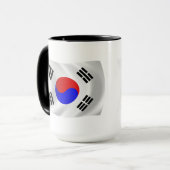 Mug Drapeau de la Corée du Sud (Devant gauche)