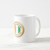 Mug Drapeau de la Côte d'Ivoire (Devant droit)