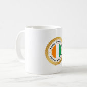 Mug Drapeau de la Côte d'Ivoire (Devant gauche)