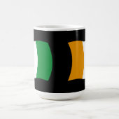 Mug Drapeau de la Côte d'Ivoire (Centre)