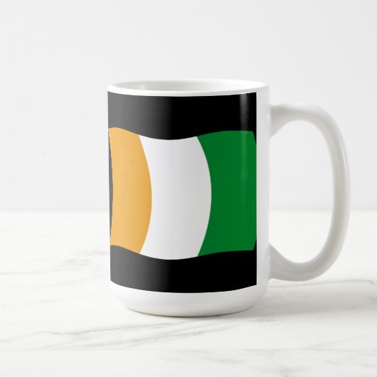 Mug Drapeau de la Côte d'Ivoire (Droite)