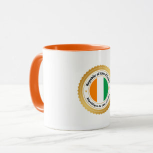 Mug Drapeau de la Côte d'Ivoire