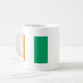 Mug Drapeau de la Côte d'Ivoire - Drapeau de la Côte d (Devant gauche)