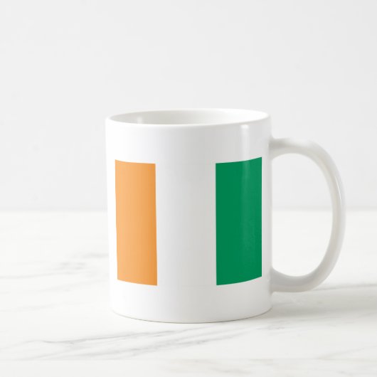 Mug Drapeau de la Côte d'Ivoire - Drapeau de la Côte d (Droite)