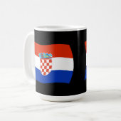 Mug Drapeau de la Croatie (Devant gauche)
