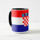 Mug Drapeau de la Croatie (Devant gauche)