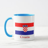 Mug Drapeau de la Croatie (Gauche)