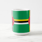 Mug Drapeau de la Dominique (Centre)