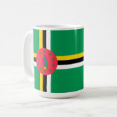 Mug Drapeau de la Dominique (Devant gauche)