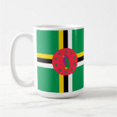 Mug Drapeau de la Dominique (Gauche)
