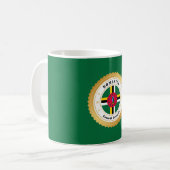 Mug Drapeau de la Dominique (Devant gauche)