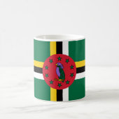 Mug Drapeau de la Dominique (Centre)