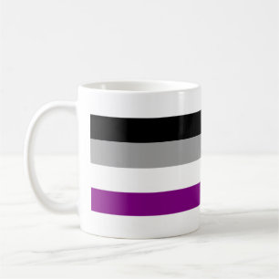 Mug Drapeau de la fierté asexuelle