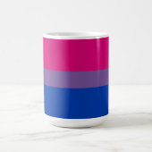 Mug Drapeau de la fierté bisexuelle (Centre)