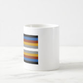 Mug Drapeau de la fierté des freaks (Centre)