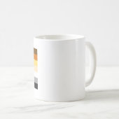 Mug Drapeau de la fierté des ours (Devant droit)