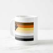 Mug Drapeau de la fierté des ours (Devant gauche)
