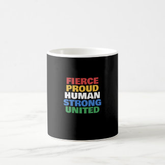 Mug Drapeau de la fierté des personnes handicapées Cou