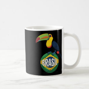 Mug Drapeau de la fierté du Brésil Brasil Toucan Ballo
