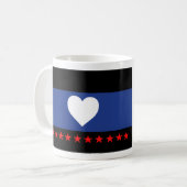 Mug Drapeau de la fierté du pied (Devant gauche)