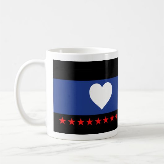 Mug Drapeau de la fierté du pied (Gauche)
