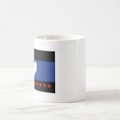 Mug Drapeau de la fierté du pied (Centre)