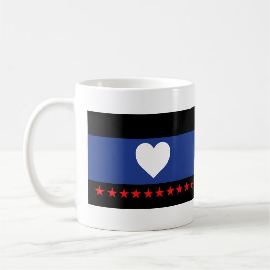 Mug Drapeau de la fierté du pied (Gauche)
