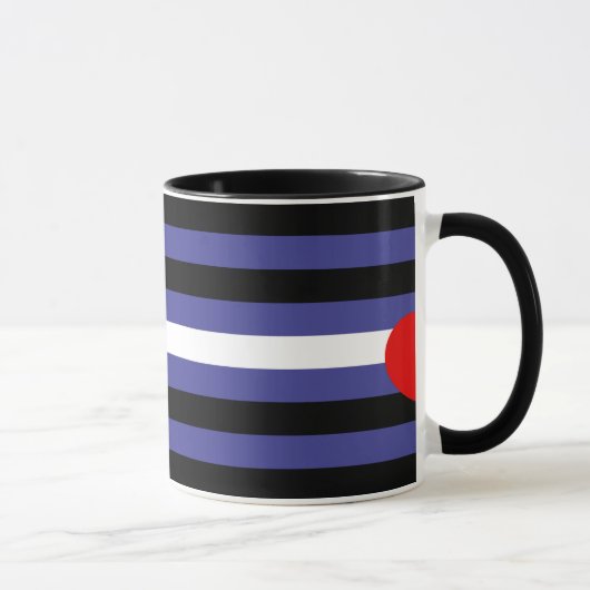 Mug Drapeau de la Fierté en cuir (Droite)