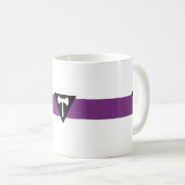 Mug Drapeau de la fierté lesbienne (Devant droit)
