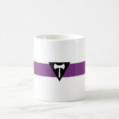 Mug Drapeau de la fierté lesbienne (Centre)