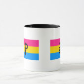 Mug Drapeau de la fierté Pansexual (Centre)