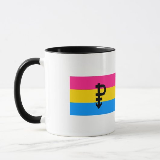 Mug Drapeau de la fierté Pansexual (Gauche)
