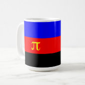 Mug Drapeau de la Fierté polyamérale (Devant gauche)