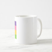 Mug Drapeau de la fierté sapphique (Devant droit)