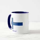 Mug Drapeau de la Finlande (Devant gauche)
