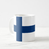 Mug Drapeau de la Finlande (Devant gauche)