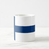 Mug Drapeau de la Finlande (Centre)
