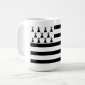 Mug drapeau de la france bretonne (Devant gauche)
