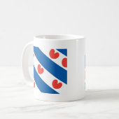 Mug Drapeau de la Frise (Devant gauche)
