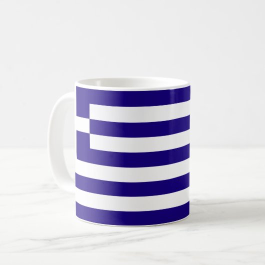 Mug Drapeau de la Grèce (Devant gauche)