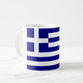 Mug Drapeau de la Grèce (Devant gauche)