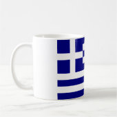 Mug Drapeau de la Grèce (Gauche)