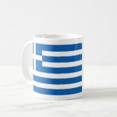 Mug Drapeau de la Grèce (Devant gauche)