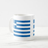 Mug Drapeau de la Grèce (Devant gauche)