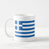 Mug Drapeau de la Grèce (Gauche)