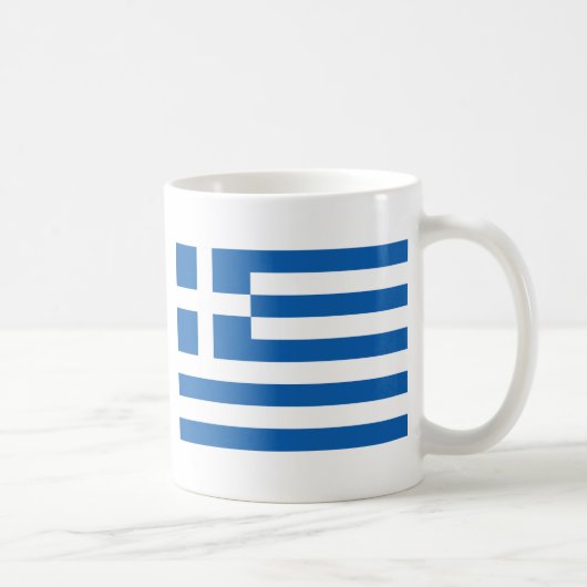 Mug Drapeau de la Grèce (Droite)
