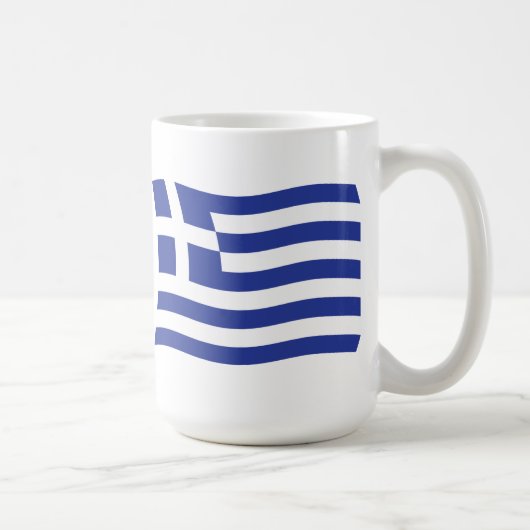 Mug Drapeau de la Grèce (Droite)