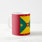 Mug Drapeau de la Grenade cool (Devant gauche)