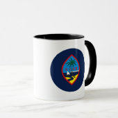 Mug Drapeau de la Guam (Devant droit)