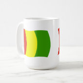 Mug Drapeau de la Guinée (Devant gauche)
